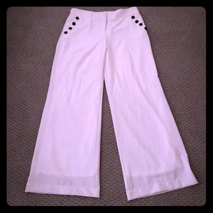 NWOT New York and Company, white, military pant